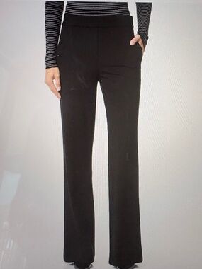 NWT Talbert Theory Black Polish Ponte Pants